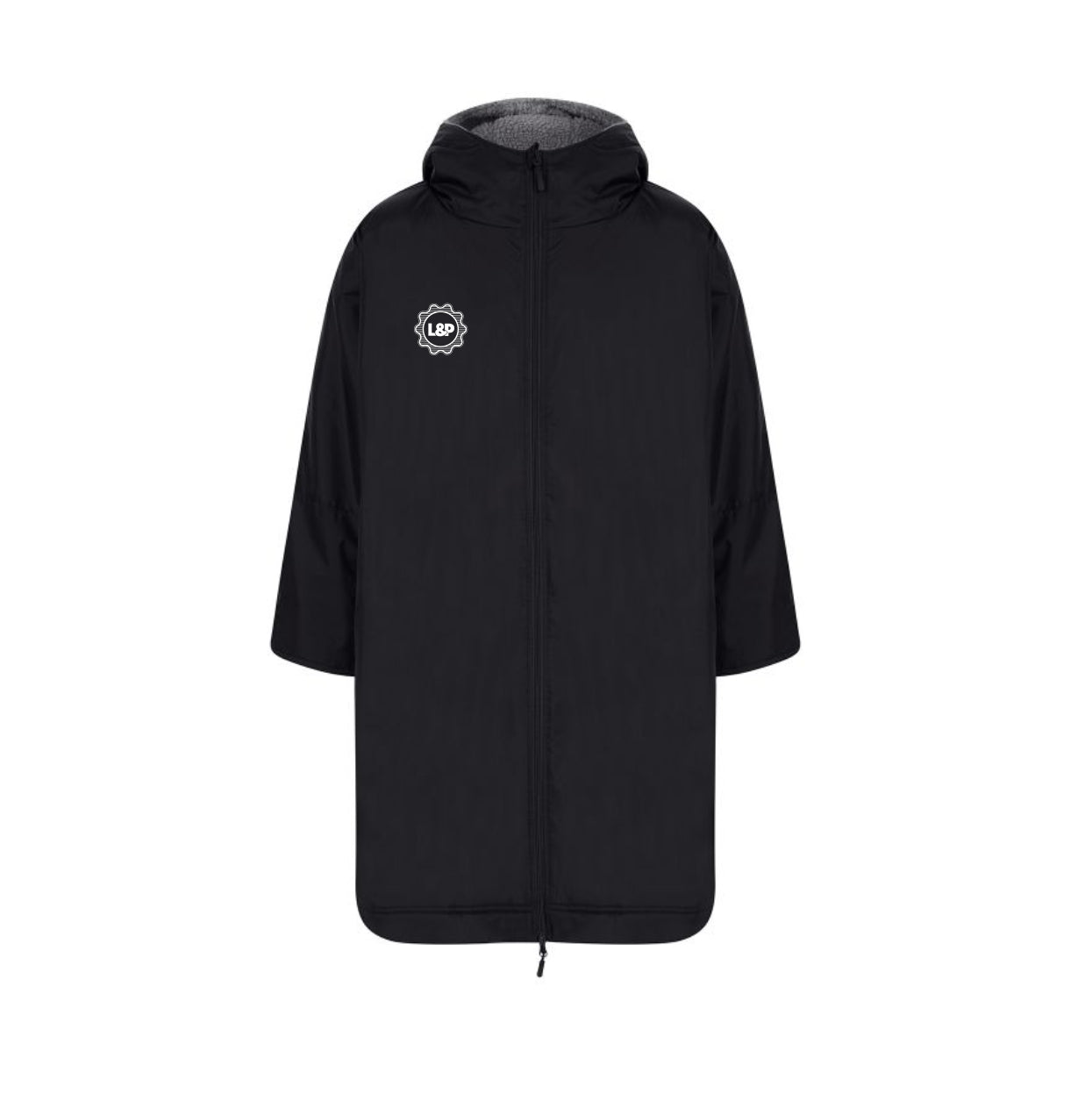 L&P Black Dry Robe