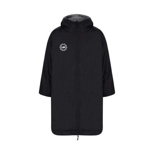 L&P Black Dry Robe