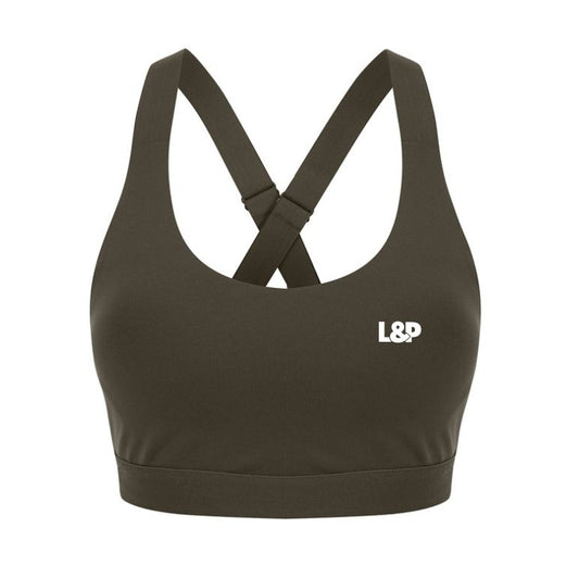 L&P Olive Sports Bra