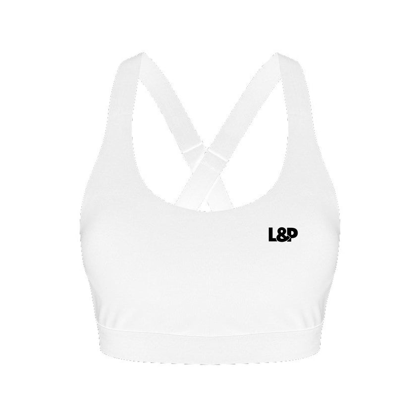 L&P Wycombe Abbey Sports Bra White